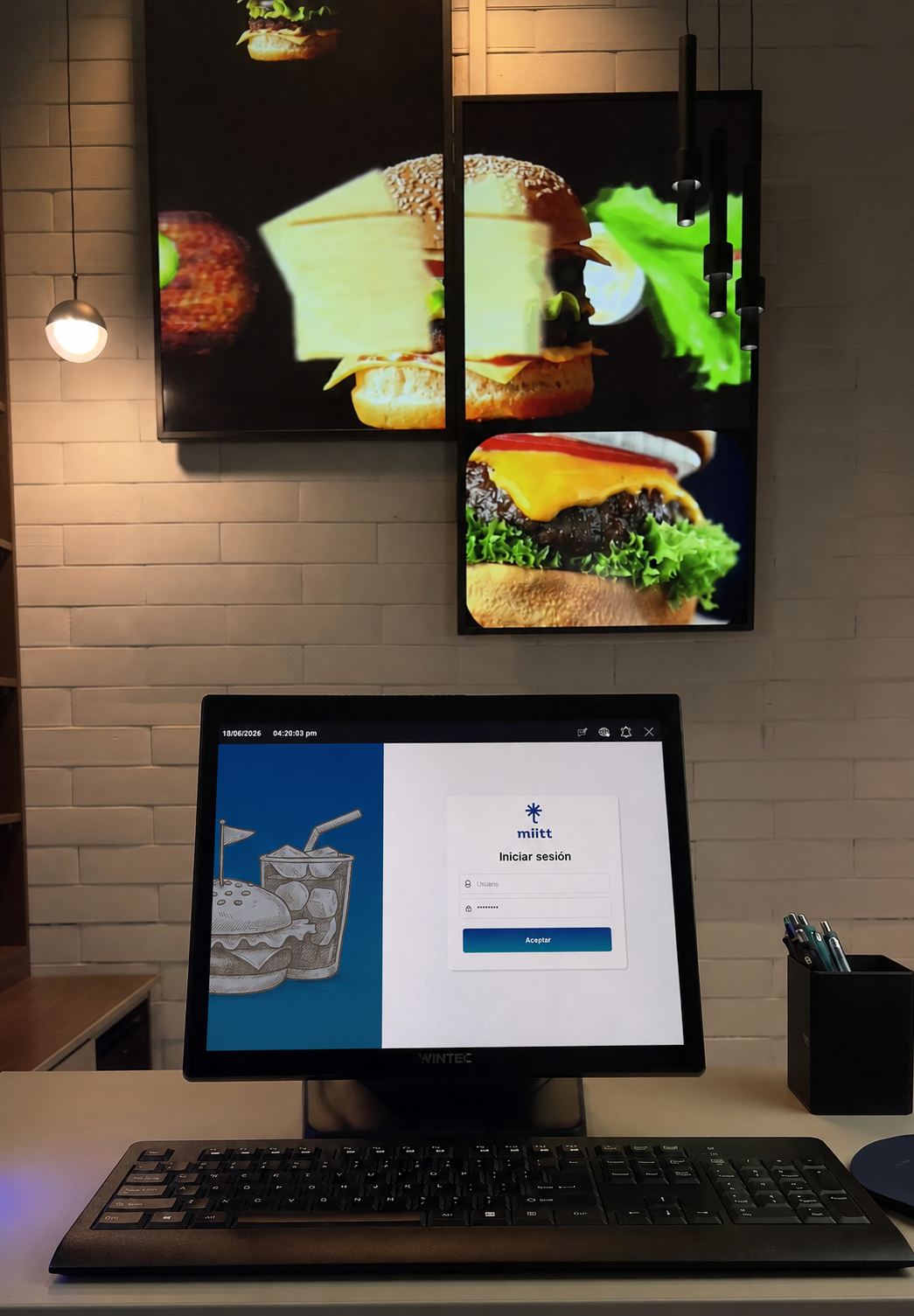 Miitt POS implementado en Tus Burgers